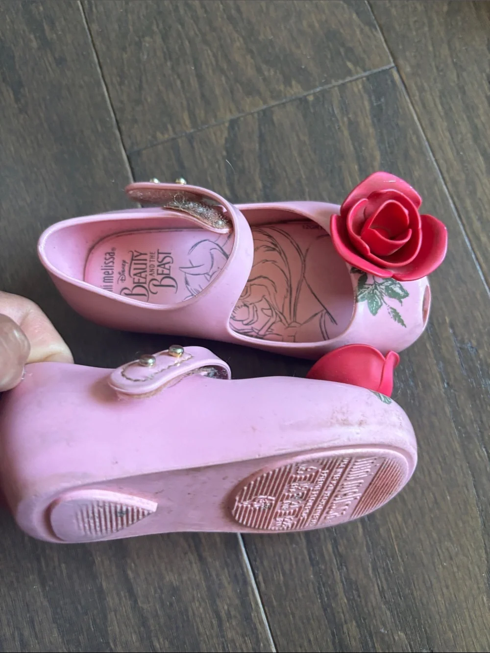 Mini Melissa beauty beast Girls' Mary Jane Shoes